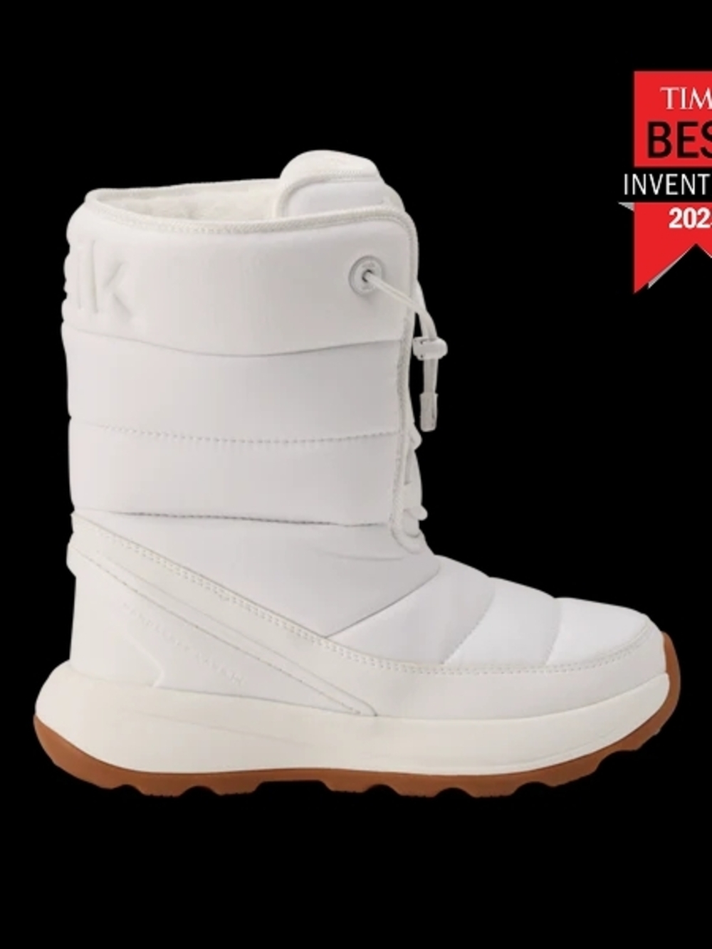Women's White Insulated Winter Boots Kizik JUNO 2